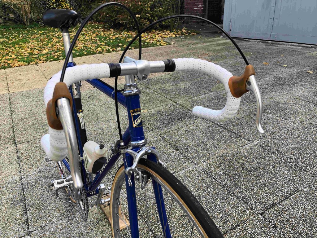 guidon d'un vélo vintage