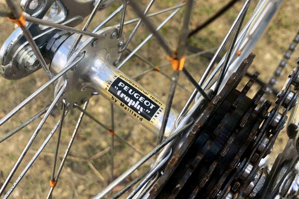 Moyeu de vélo de la marque Maillard