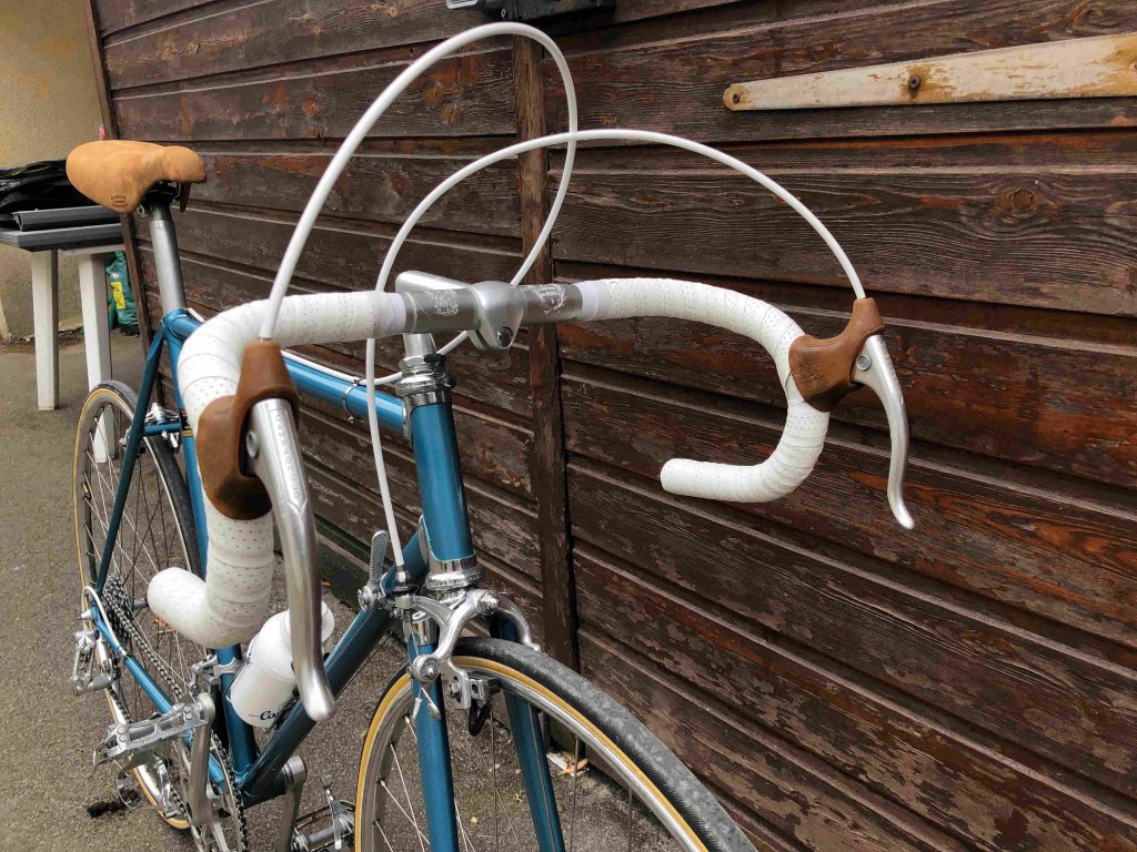 Direction d'un vélo vintage